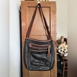 The Sak Laurel Crossbody Dark Brown Leather